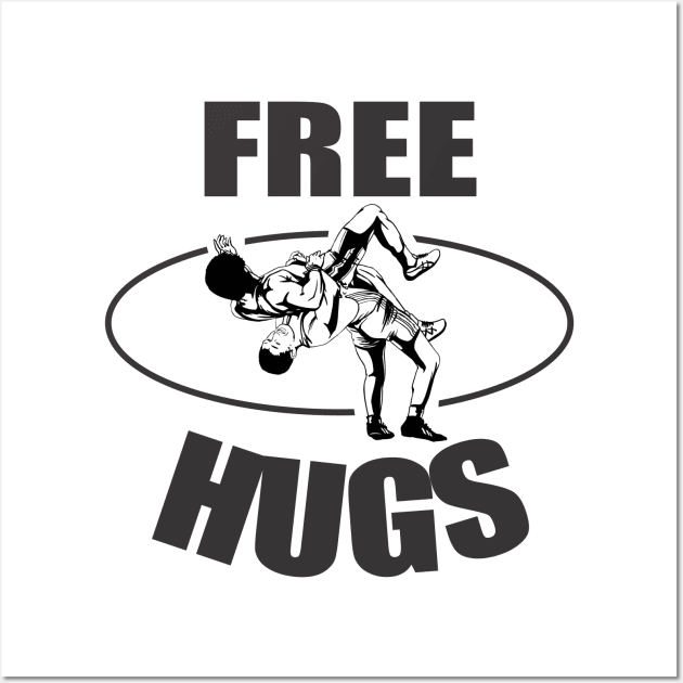 Free Hugs Wall Art by Abiarsa